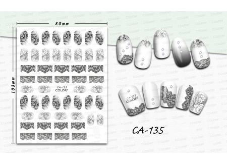 3D Nail Stickers - CA-135